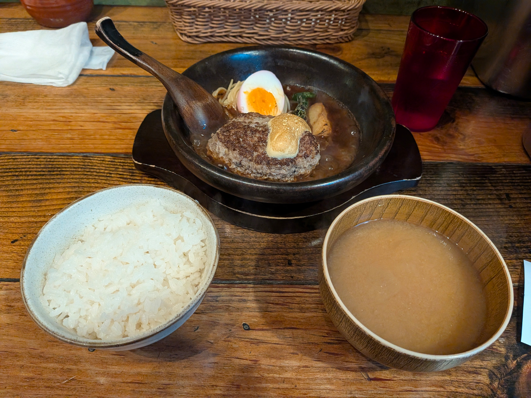 山本のハンバーグ：名物 山本のハンバーグ　#青空ごはん部